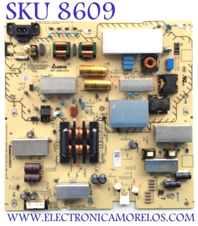 FUENTE PARA TV SONY / NUMERO DE PARTE 100980221 / 1-009-802-21 / AP-P412BM / 2955071104 / 00245571-00 / PANEL YSCM075CC011 / MODELO KD-75X80K / KD75X80K / KD-75X80CJ / KD75X80CJ